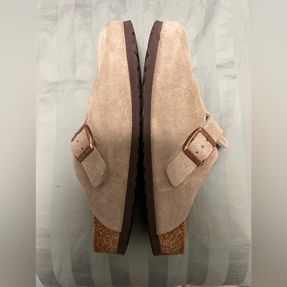 Birkenstock Boston BS Taupe 40 wide - Picture 7 of 11